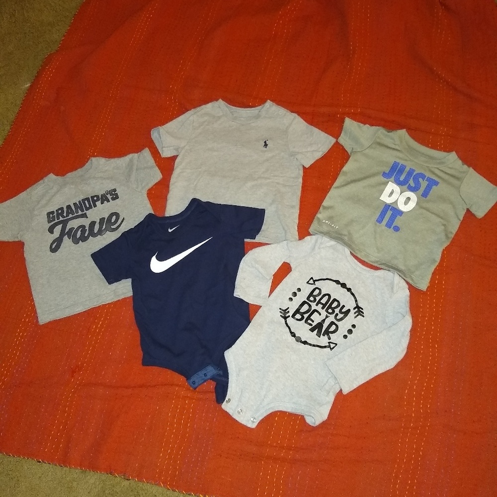 Baby Boy Tops Ralph Lauren Nike 9 12 18 months